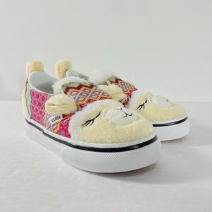 Vans Slip-On V Alpaca Faux Fur Sneakers